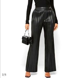 Plated leather trousers size US12 L